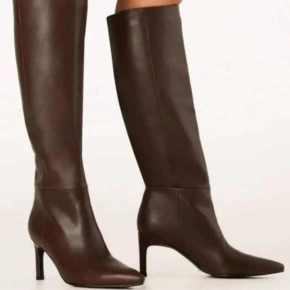 Billini harlen knee high boots - Color: Brunette - Size: 6 - Picture 1 of 10